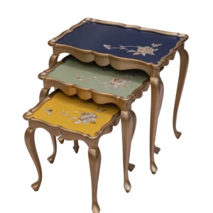 Flora Hue Nesting Table (Mother of Pearl)