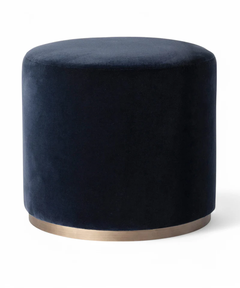 Royal Blue Haven pouf